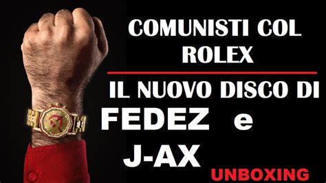 canzone comunisti col rolex youtube|Comunisti col Rolex (Live) .